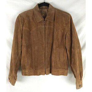 Oakridge by Scully Jacket 8 Tan Leather Vintage